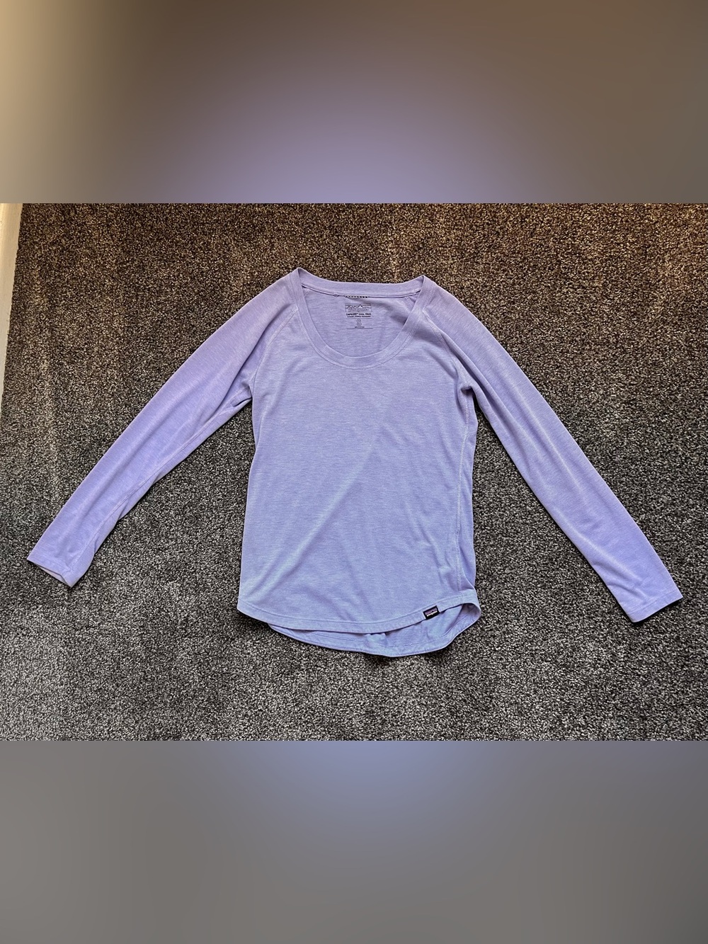 Patagonia Capilene Cool Trail Scoop Neck Long Sleeve - Small